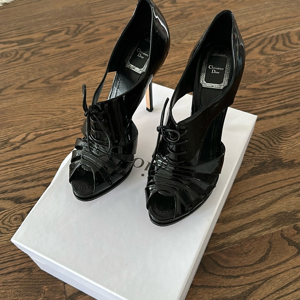 Christian Dior Patent Leather Heels